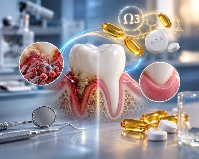 Omega-3 ve Düşük Doz Aspirin Diş Eti Hastalığında Etkili Olabilir mi? 109 Hastalık Araştırmada Dikkat Çeken Sonuçlar