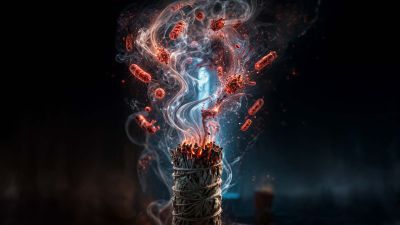 Binlerce Yıllık Gelenek Bilimsel Olarak Kanıtlandı: Adaçayı Yakmak Havadaki Bakterilerin % 94’ünü Yok Ediyor