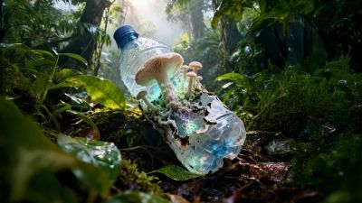 Plastik Kirliliğine Doğal Çözüm! Plastik Yiyen Mantar Amazon Ormanlarında Keşfedildi